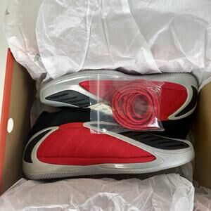 Adidas AE 2 Anthony Edwards 'GEORGIA BULLDOGS' Red Black NEW Men's Size 10